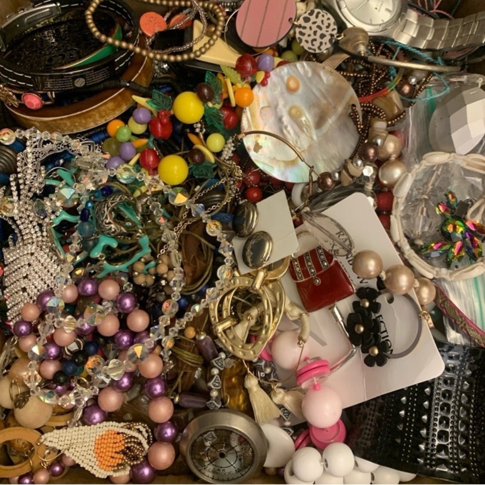 Untested Wear, Repair, Repurpose, Craft Resale Jewelry Lot